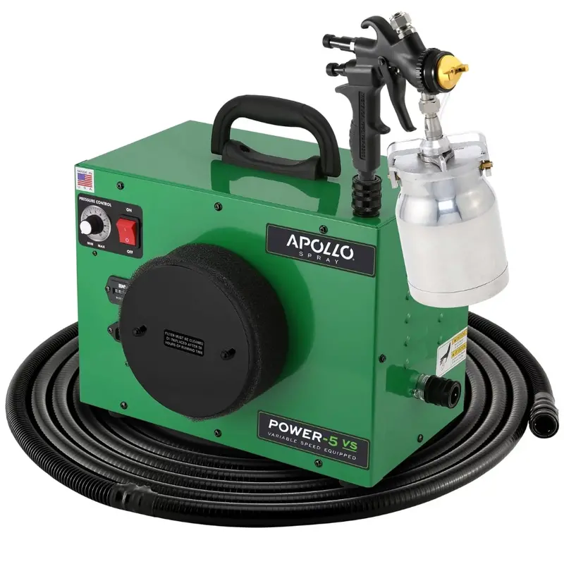 Apollo Power-5 Vs High-Volume Hvlp Turbine Spray System 1