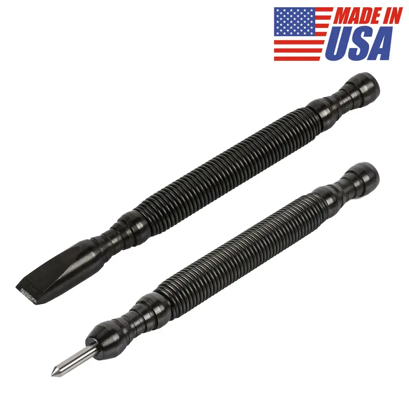 Ares 10018 Hammerless Cold Chisel & Center Punch Set (2-Piece, 3/8-Inch) 1