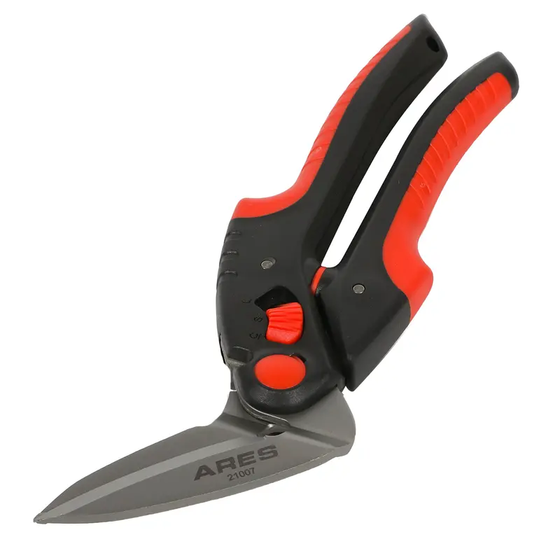 Ares 21007 Multi-Purpose Shears – 10-Inch Heavy-Duty Cutting Tool For Sheet Metal & More 1