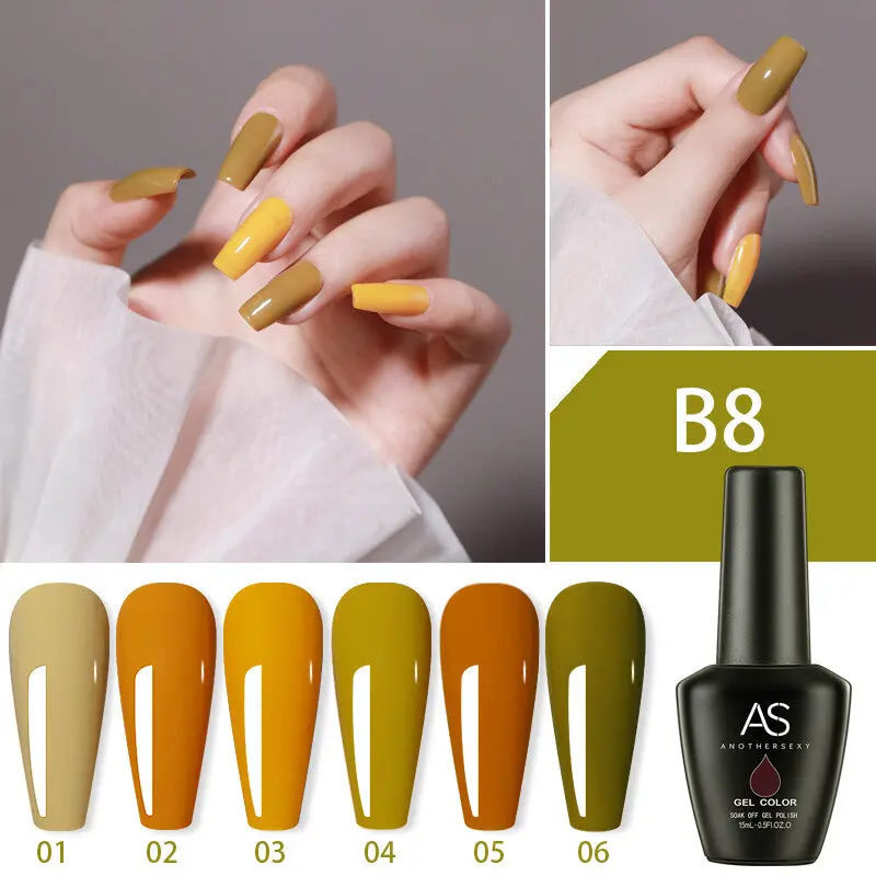 As B08 Gel Nail Polish - Strengthening Uv/Led Formula 1
