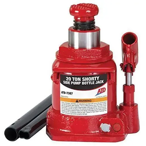 Atd 20-Ton Heavy-Duty Manual Bottle Jack – Model 7387 1