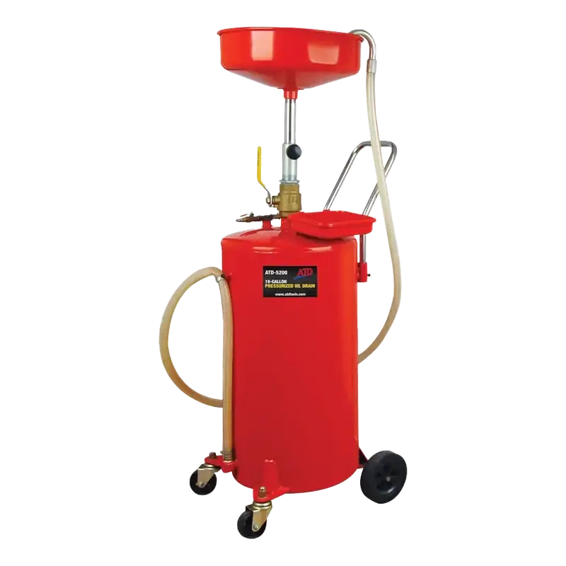 Atd 5200 Pressurized Oil Drain System – 18-Gallon Capacity 1