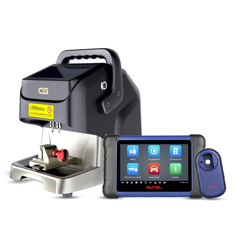 Autel Im508S Immobilizer & Key Programming Tool With Cgdi Godzilla Key Cutter Bundle 1