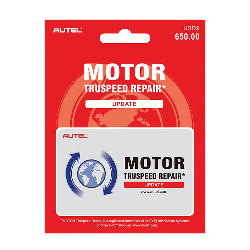 Autel Motor Truspeed Repair Software – Lifetime Update Service 1