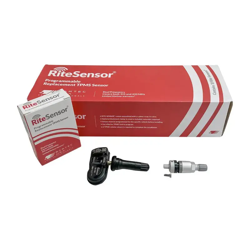 Bartec Rs-1000-10 Tpms Rite-Sensor Kit With Metal Valve Stems (10 Per Box) 1