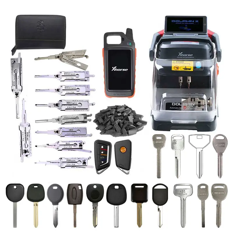 Beginner Key Programming Bundle – Dolphin Ii Xp-005L, Vvdi Max Pro, Remote Clones & Lishi Tools 1