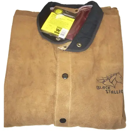 Black Stallion Leather Welding Jacket – 30" Length, Size 3Xl 1
