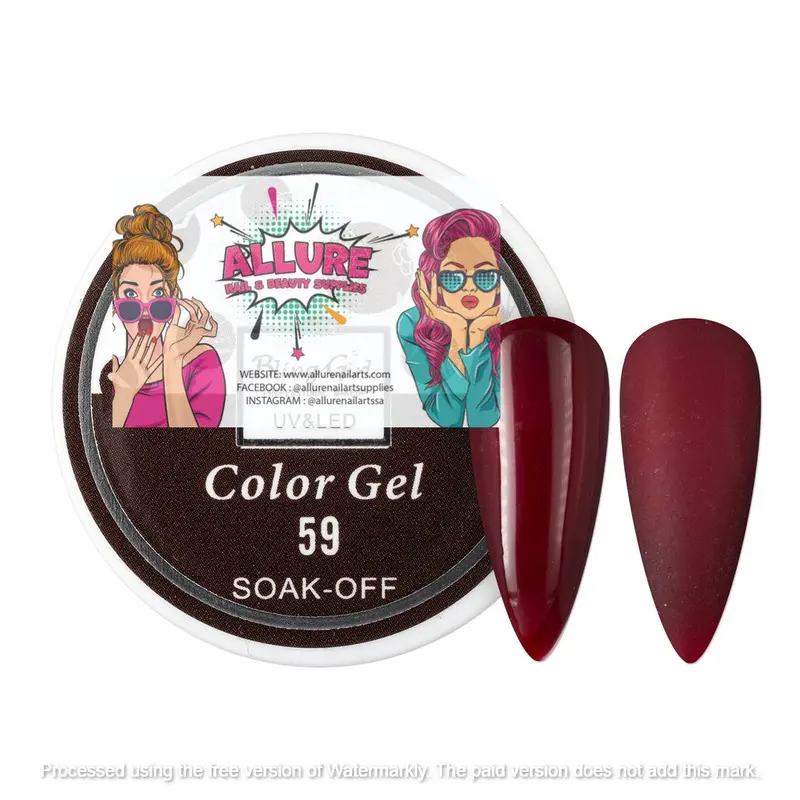 Bling Art Gel – Sparkle Effect Jar #59 1
