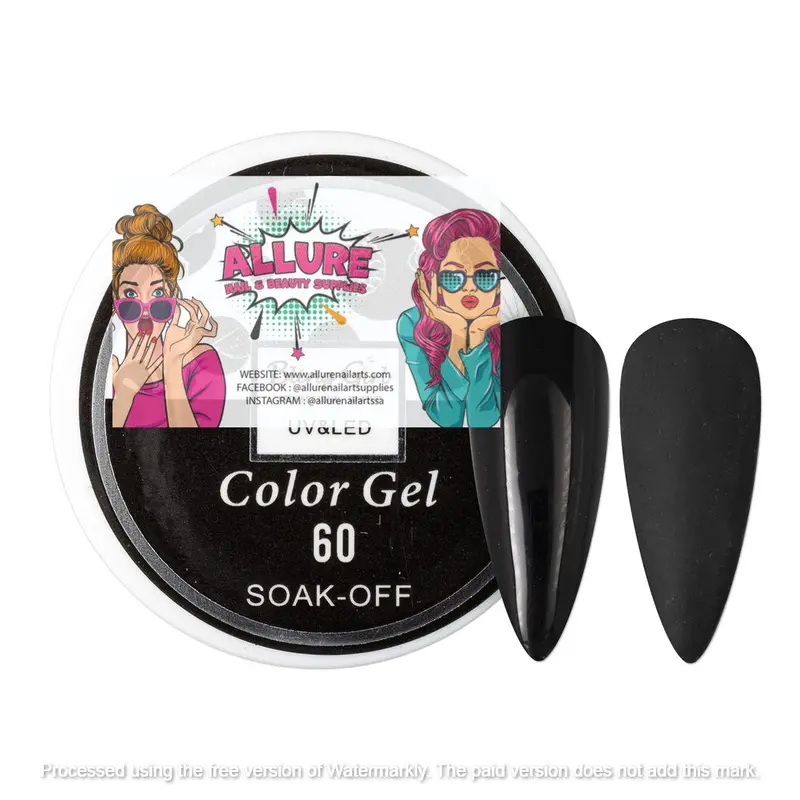 Bling Art Gel – Sparkle Effect Jar #60 1