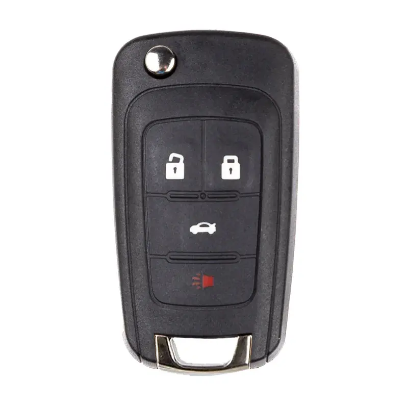 Buick/Chevrolet 2010–2019 Flip Key Fob – 4-Button Peps, Fcc Id Oht05918179 1