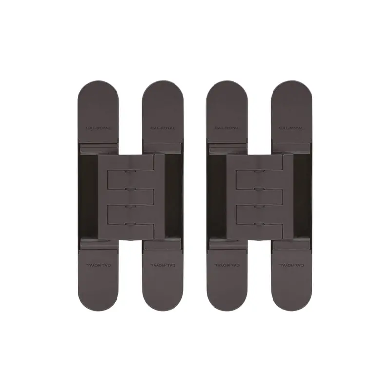 Cal-Royal Cr3D44 3D Adjustable Invisible Hinge – Us10B Oil-Rubbed Bronze (613), 2-Pack 1