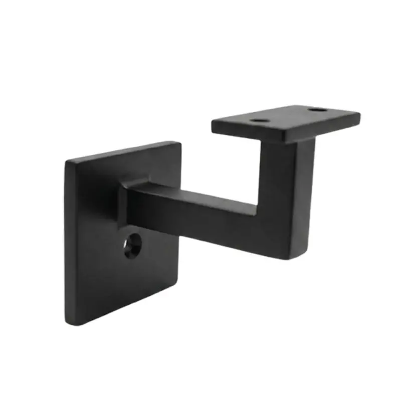 Cal-Royal Sqb-02 Square Modern Handrail Bracket – Sleek Stainless Steel Design 1