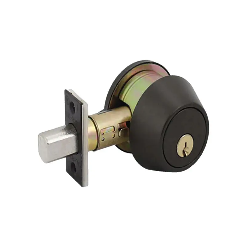 Cal-Royal Ult360 Maximum-Security Single-Cylinder Deadbolt – Grade 2, Flat Black Finish (Us1) 1