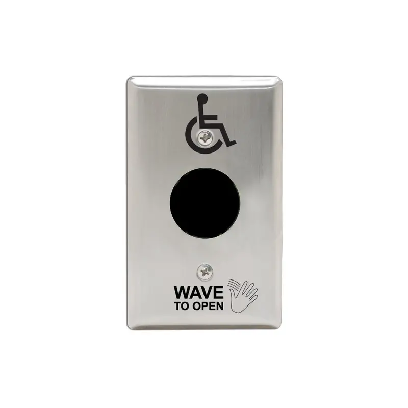 Camden Cm-336/42-S Surewave Wireless Touchless Switch – Stainless Steel, Wheelchair-Accessible Wave-To-Open Design 1