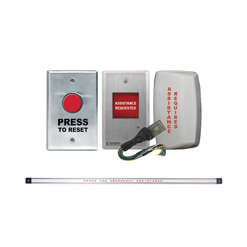 Camden Cx-Wec12-Ts Emergency Alert System – Features Ribbon Switch And Push-Button Reset 1
