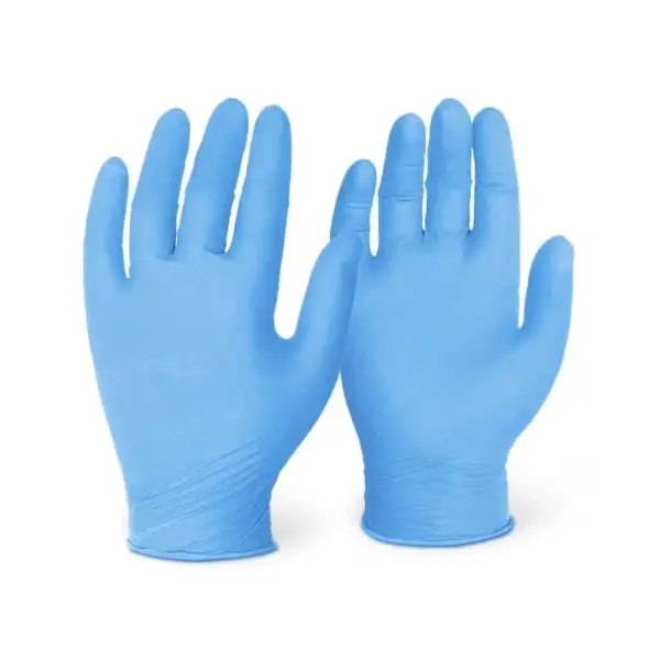 Care Powder-Free Nitrile Exam Gloves – Ambidextrous, Large, 100-Pack 1