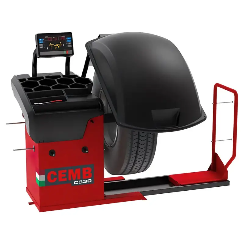 Cemb C330 Digital Heavy-Duty Truck Wheel Balancing Machine 1