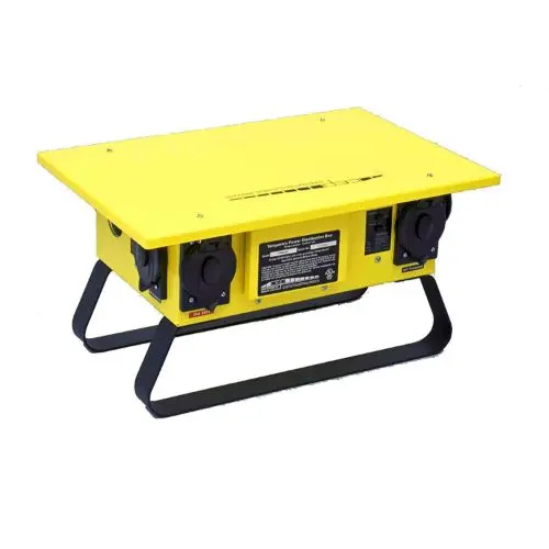 Cep Gfci Spider Box — 50A 125/250V Input With Six U-Ground Outlets 1