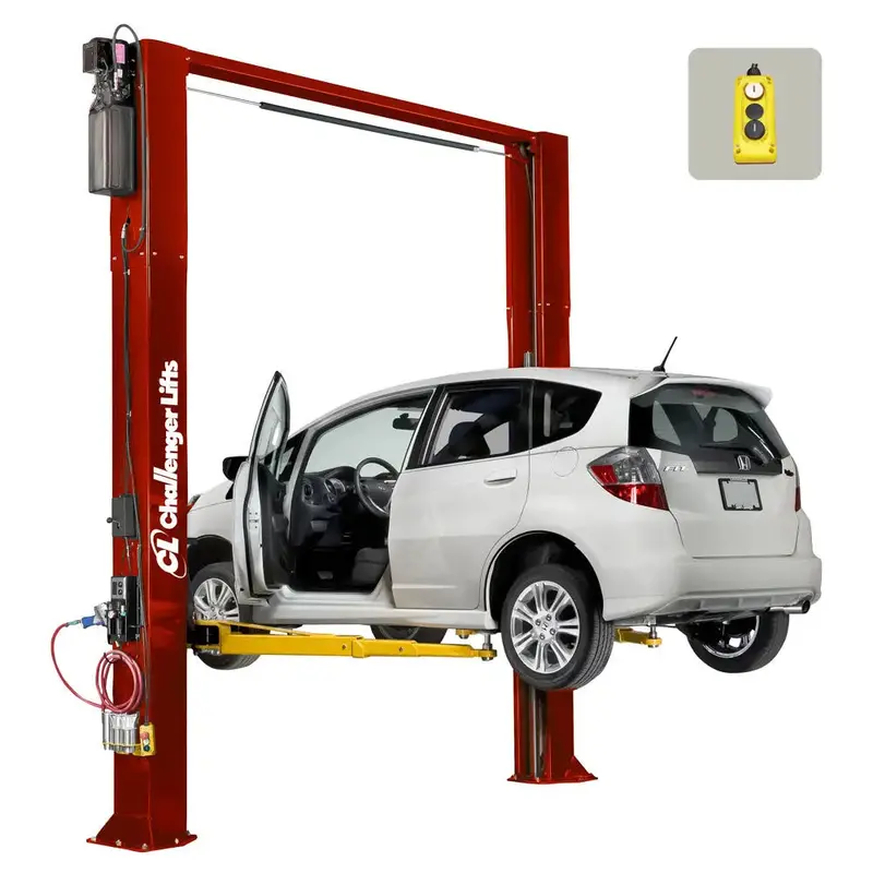 Challenger Cl10Av3-Dpc Versymmetric Two-Post Lift – 10,000 Lb Capacity With Dual Pendant Operation 1