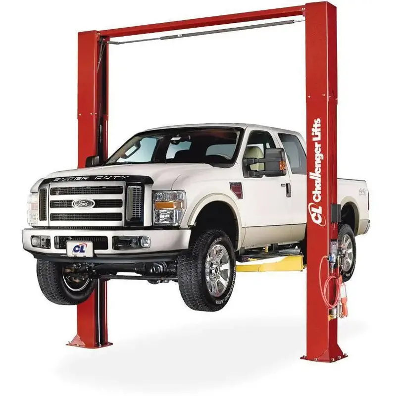 Challenger Versymmetric Two-Post Lift – 10,000 Lb Capacity With 3-Stage Adjustable Arms 1