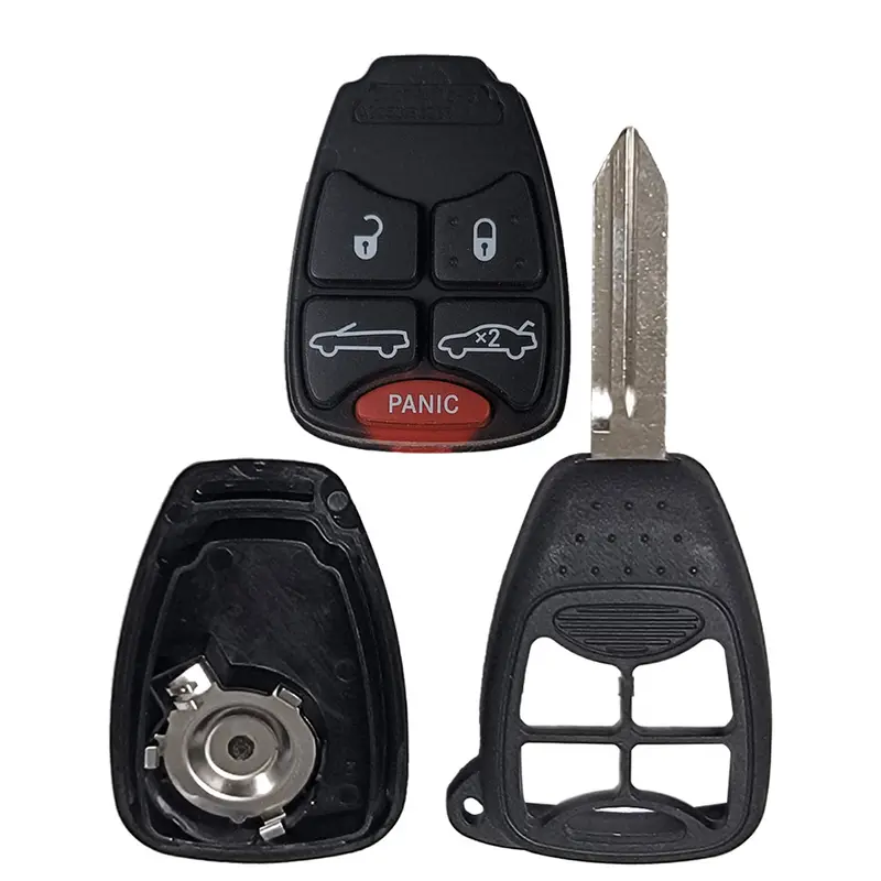 Chrysler 200 & Sebring Convertible Replacement Key Fob Shell Pad 5B (2007–2014) 1