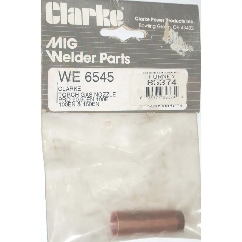 Clarke We6545 Mig Welding Nozzle – Standard Duty, Heat-Resistant Design 1