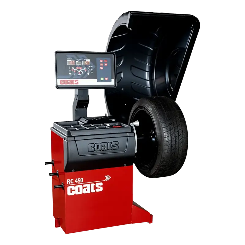 Coats Rc-450 Compact 110V Wheel Balancer – Efficient Mid-Volume Balancing Solution 1