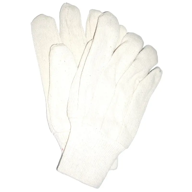 Condor Beige Polyester Knit Gloves – Small, Pack Of 12 For General Use 1