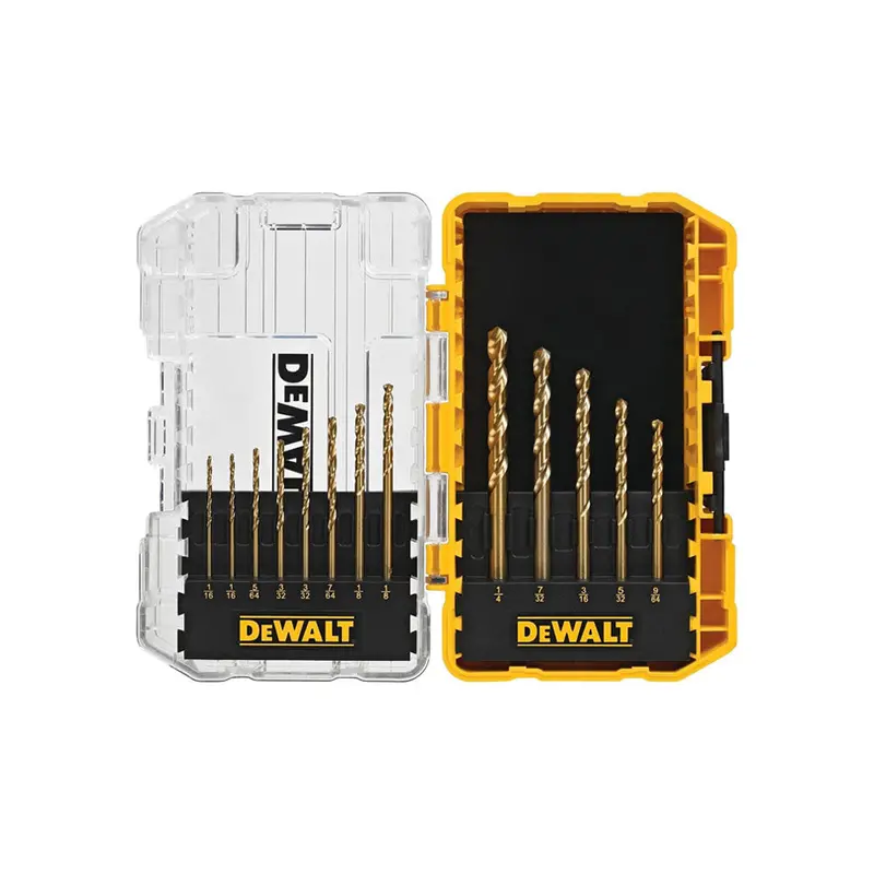 Dewalt Dw1363 Titanium Nitride Coated Drill Bit Set – 13-Piece 1