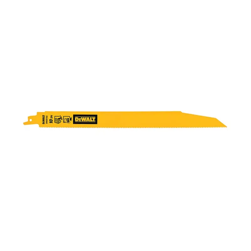 Dewalt Dwar160 12" Heavy-Duty Bi-Metal Demolition Reciprocating Saw Blades – 25-Pack 1