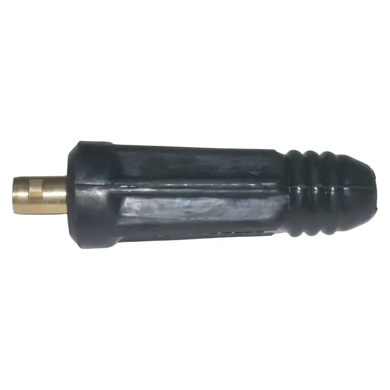 Dinse Male Cable Connector – 35–50 Amp Rating 1