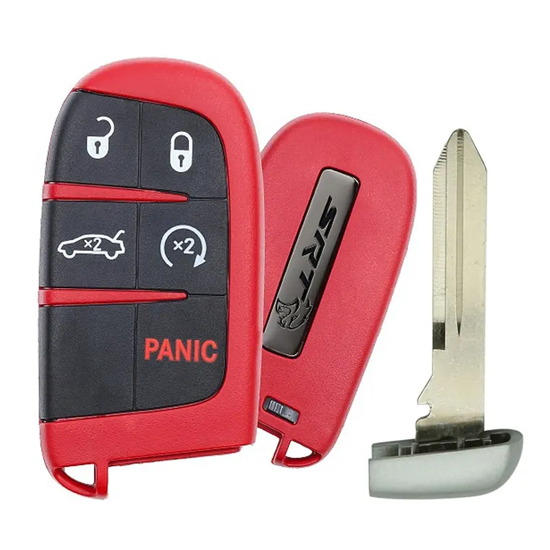 Dodge Challenger Srt (2020) Oem Smart Key – Full-Function 5-Button, Fcc M3N-40821302, Part 68394203Aa 1