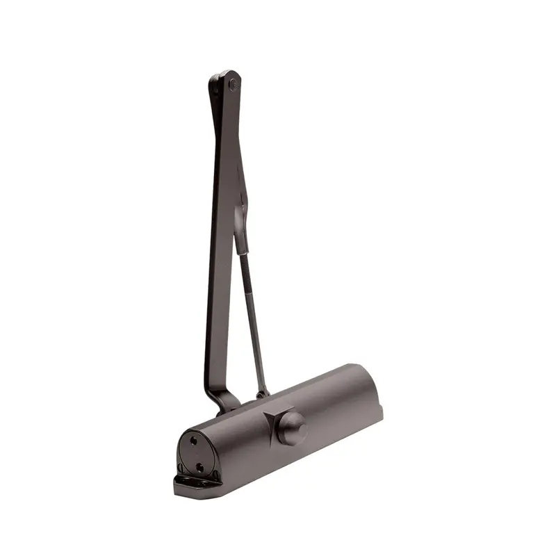 Dormakaba 7304 Surface-Mount Door Closer – Round Arm, Tri-Mount Design, Spring Size 4, Grade 1, Dark Bronze Finish 1