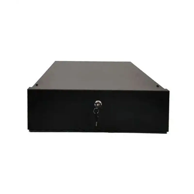 Dynotech 18U Open Rack Cabinet – Rotating Sliding Rail System For Easy Access 1