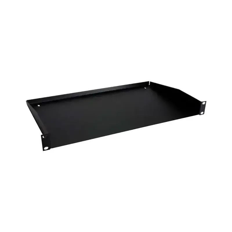 Dynotech 1U Rack Shelf – 10.5" Depth, Precision-Built Spcc Steel (1.5 Mm) 1