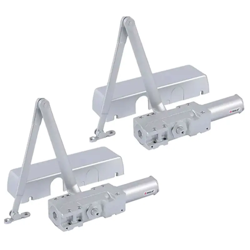 Ecs Ob03Bc Commercial Door Closer – Ul-Listed, Ansi Grade 1, Includes Plastic Cover & Mounting Bracket (2-Pack) 1