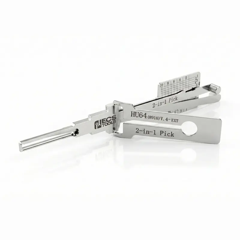 Ecs Tools Lishi Hu64+8910-Ag 2-In-1 Mercedes-Benz Amg & S-Class Lock Decoder And Pick 1