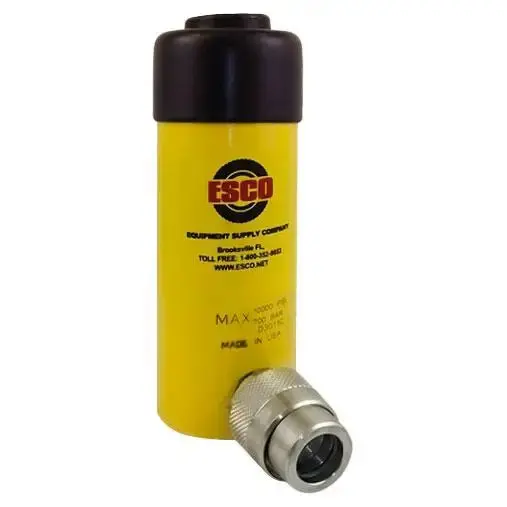 Esco 10-Ton Heavy-Duty Hydraulic Cylinder – Industrial Use 1