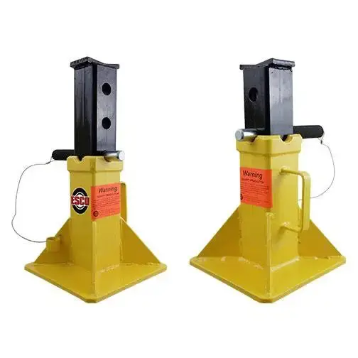 Esco 10455 Pair Of 22-Ton Short-Pin Jack Stands 1
