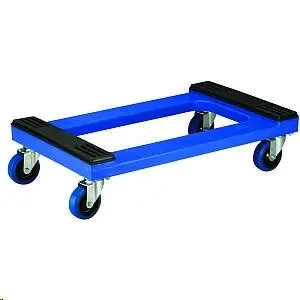 Four-Wheel Flatbed Dolly For Stable Transport 1