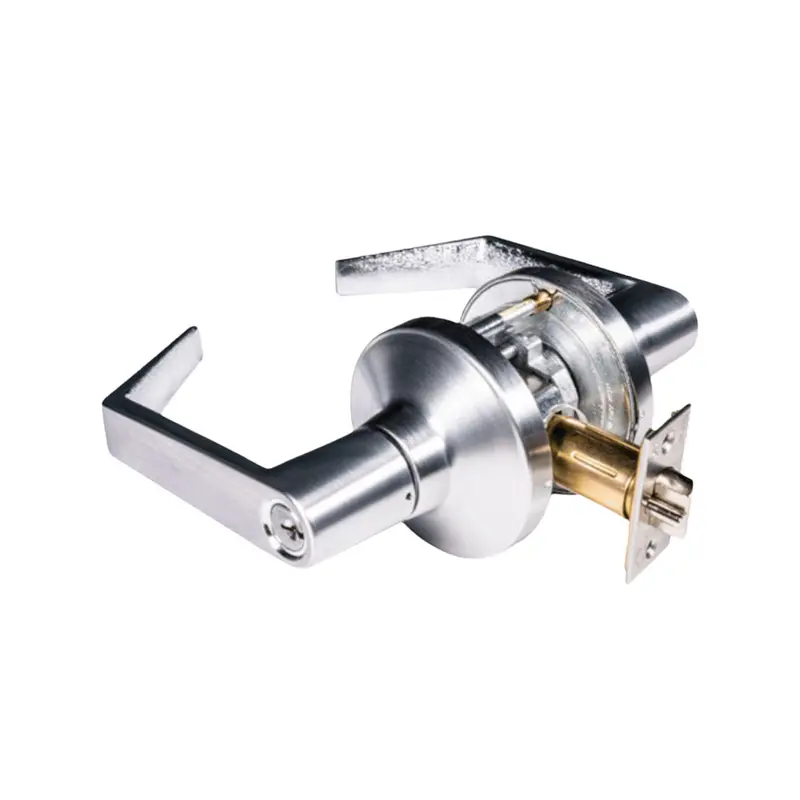Gaab G2002 Grade 2 Fire-Rated Cylindrical Lever Set — Non-Passage Configuration
