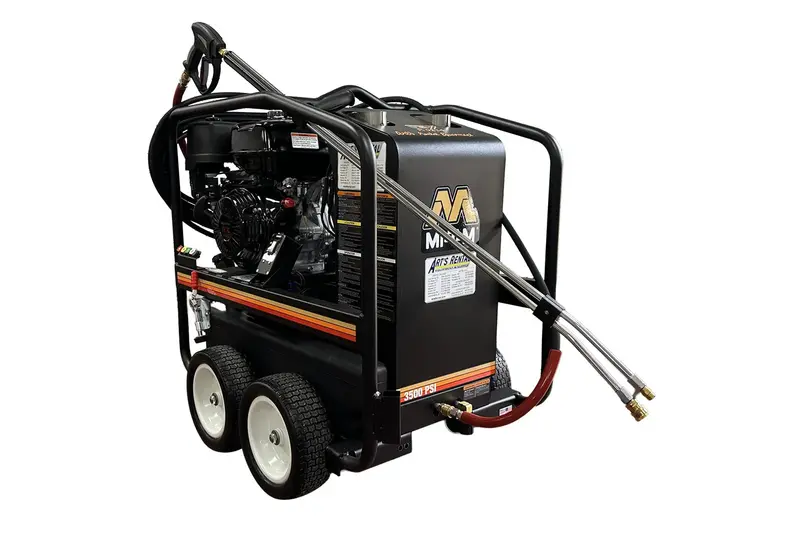 Gas-Powered Hot Water Pressure Washer – 3500 Psi 1