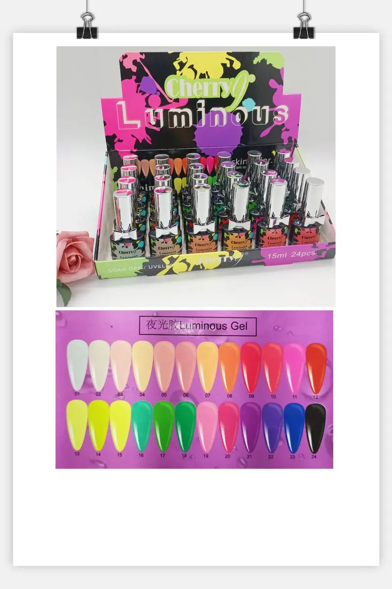 Glow-In-The-Dark Uv Gel Nail Polish 1