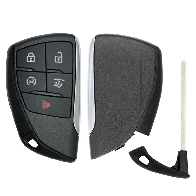Gmc Yukon/Sierra 2021–2025 Smart Key Fob – 5-Button Remote Start & Rear Hatch Glass Control (Fcc Id Yg0G21Tb2, Part # 13545337) 1