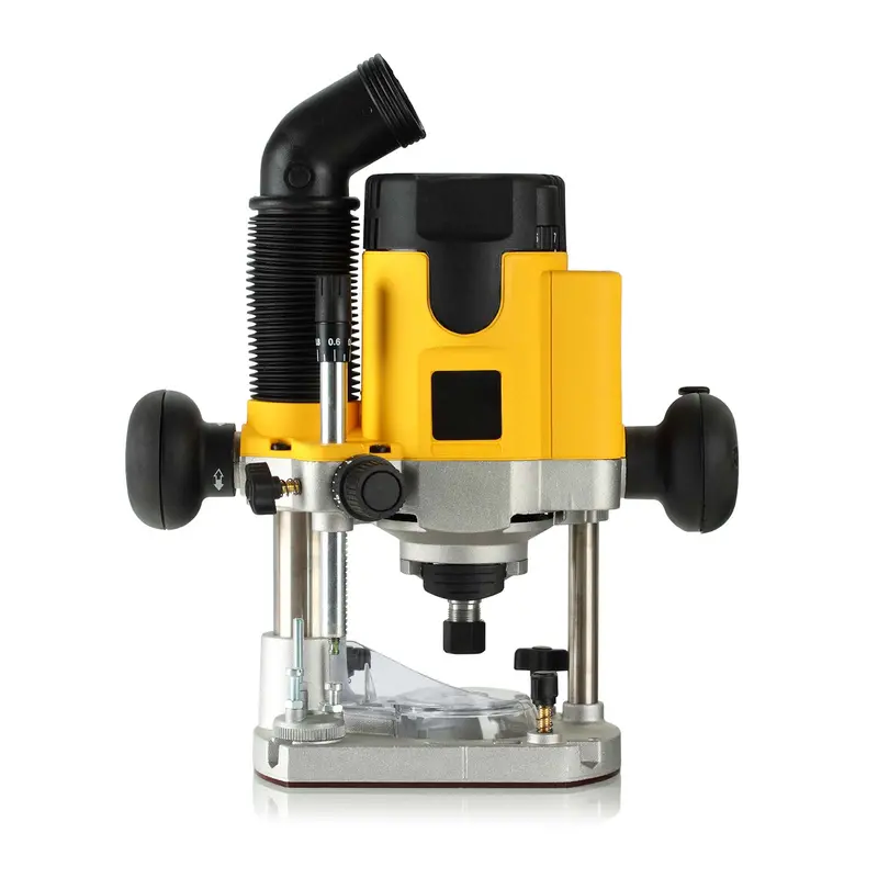 Heavy-Duty 2100W Variable-Rpm Router – Dual Collets (8Mm/12Mm), 60Mm Depth Stroke, 8000–23000 Rpm 1