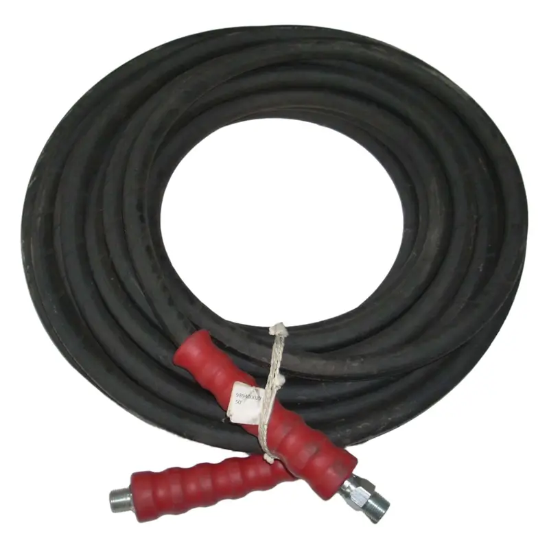 Heavy-Duty Hot Water Pressure Washer Hose – 3/8" X 50 Ft, 6000 Psi, 250°F Rated 1