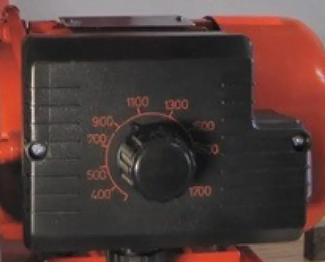 Hegner Electronic Speed Control Unit With Integrated On/Off Switch (Part #465, L-Shaped Housing) 1