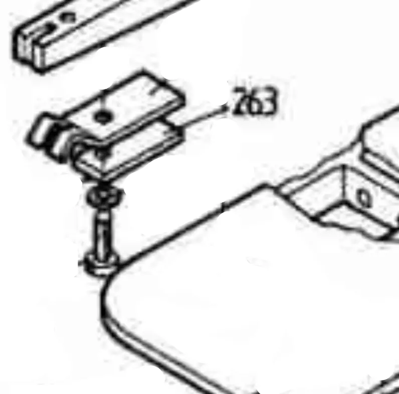 Hegner Support Plate Assembly (Part #263) For Enhanced Blade Alignment 1