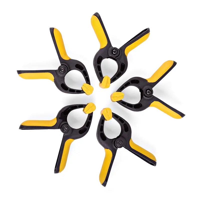 High-Capacity Spring Clamp Set – Wide-Span, High-Force Clamps With Adjustable Movable Jaws 1