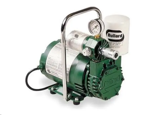 High-Output Free-Air Pump Motor For Sandblasting Systems 1